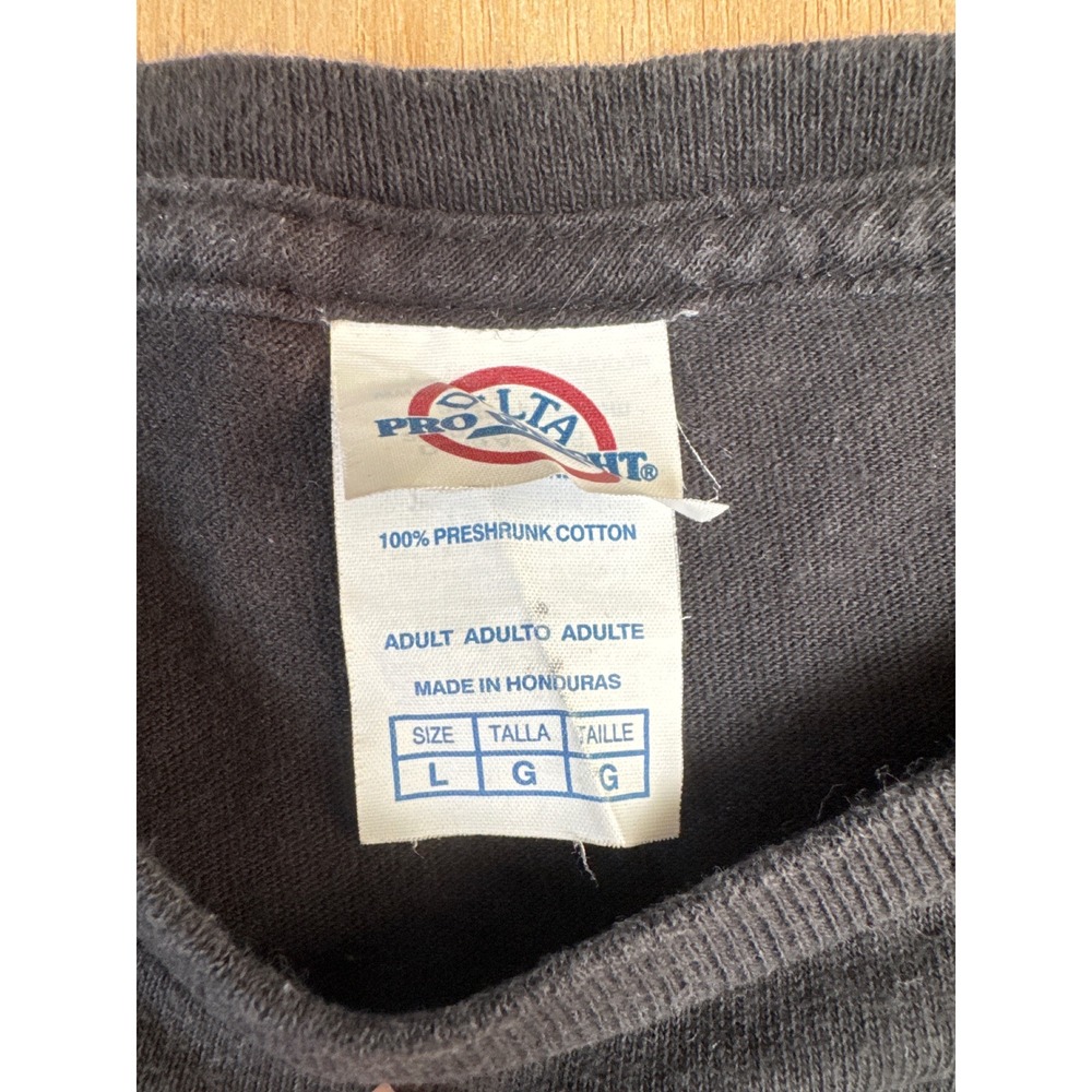 Mens Pittsburgh Hockey Established 1961 T‎ Shirt Black Zucker 16 Size L - Picture 5 of 8